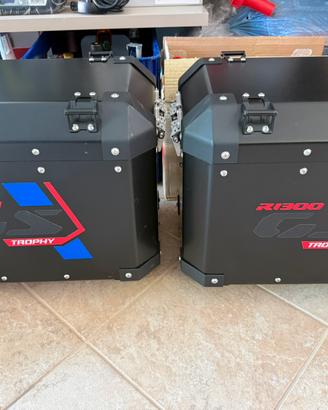 Valigie alluminio BMW R1300 GS ADV Frank Castle
