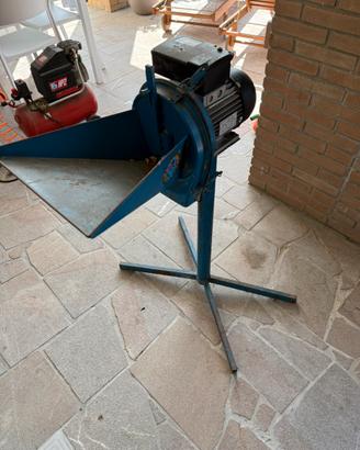 Trituratore elettrico motore monofase 1,1 kW