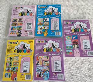 5 DVD cartoni animati serie Barbapapà 