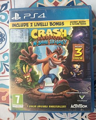gioco PS4 Crash Bandicoot N Sane Trilogy 
