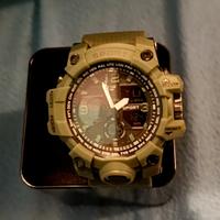 Orologio colore verde elettronico