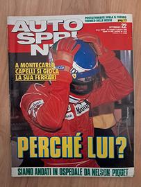 Autosprint 1992 - Ivan Capelli -  Yamaha OX99-11