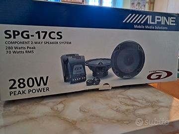 ALPINE SPG-17CS 280W Peak, 70W RM e HERTZ ECX 210W