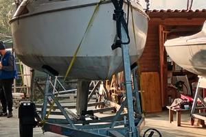 Barca a vela ALPA 19 -invaso nuovo- trasporto 60km