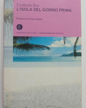 LIBRO-L'ISOLA DEL GIORNO PRIMA-UMBERTO ECO-2002