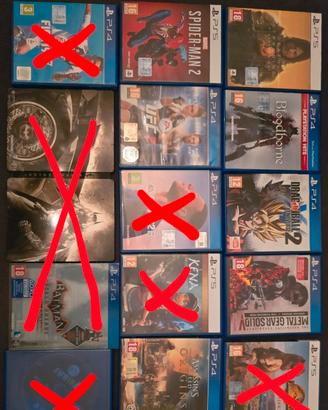 giochi ps5 e ps4 spider man bloodborn, dragon ball