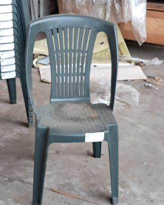 30 sedie in plastica da giardino