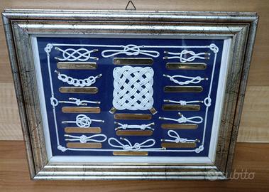 Quadro Marina Militare anni 90 artigianale