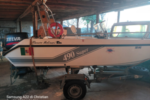 Barca Molinari 490 cm con motore SELVA da 75 CV