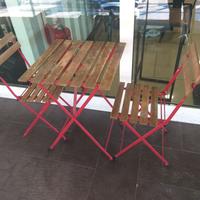 tavolo e sedie IKEA serie Tarno