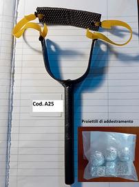 Fionda artigianale acciaio S235 - Cod. A25