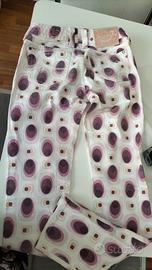  Jacob Cohen jeans bianco tg 38