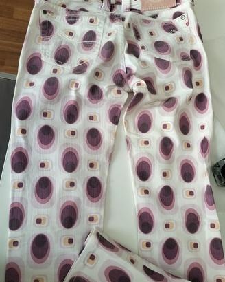  Jacob Cohen jeans bianco tg 38