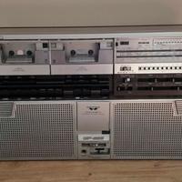 Sharp gf 555 radio stereo portatile