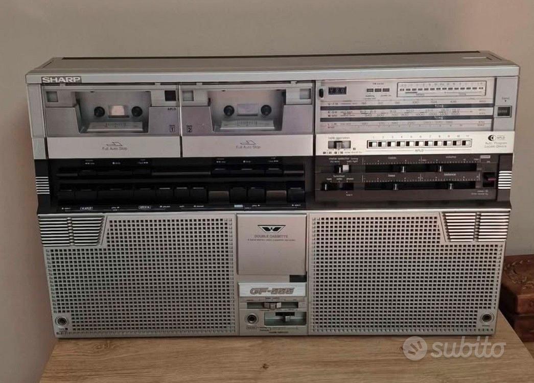 Sharp gf 555 radio stereo portatile - Audio/Video In vendita a Napoli