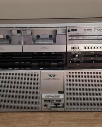 Sharp gf 555 radio stereo portatile