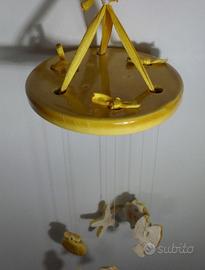 Scacciaspiriti con conchiglie in ceramica