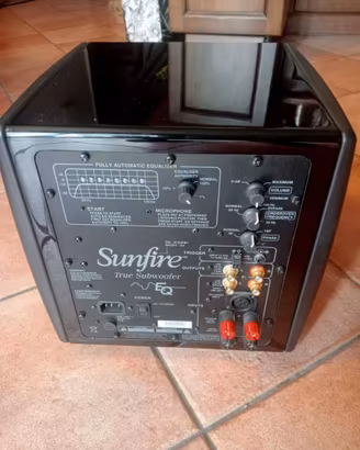 SUNFIRE SUBWOOFER TRUE EQ 10 SOLITAIRE 10 POLLICI