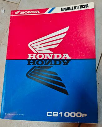 manuale officina moto Honda CB1000p 