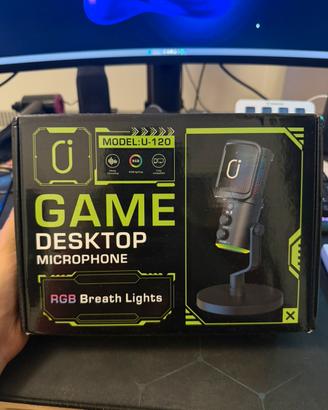 Microfono Gaming USB modello U-120.