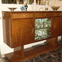 Credenza Art Deco d'epoca anni 40 Legno