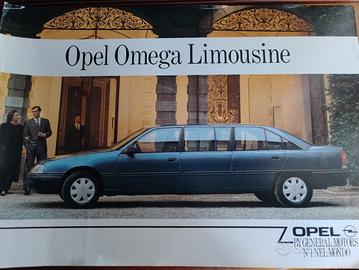 Brochure Opel Omega Limousine