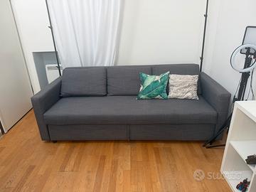 DIVANO LETTO MATRIMONIALE CONTENITORE IKEA