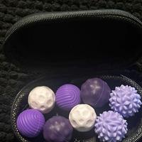 8 Sfere per agopressione e massaggio mani