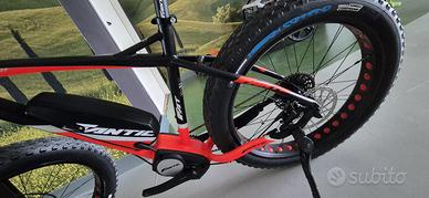 e-bike FANTIC FAT per neve - batteria 417 wH