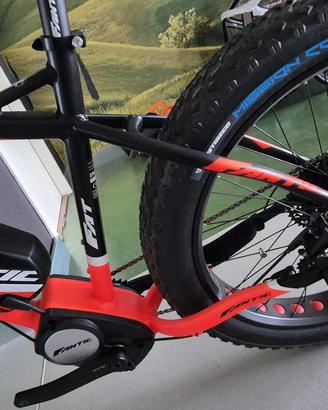 e-bike FANTIC FAT per neve - batteria 417 wH