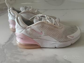 Nike Air Max 270 (PS) Bianco /Rosa taglia 33