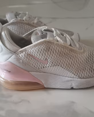Nike Air Max 270 (PS) Bianco /Rosa taglia 33