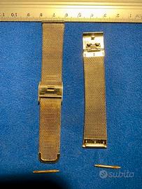 Cinturino maglia Milano acciaio