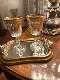 Vassoio Specchio Vintage