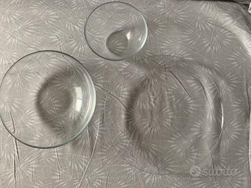 Ikea servizio di piatti in vetro Blanda