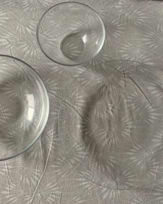 Ikea servizio di piatti in vetro Blanda