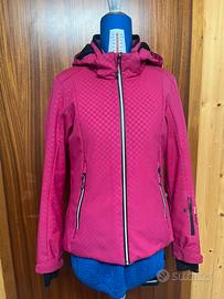 Giacca sci donna fucsia impermeabile tg XS
