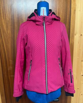 Giacca sci donna fucsia impermeabile tg XS
