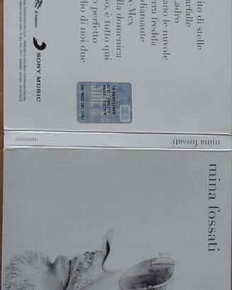 Mina / Fossati cd