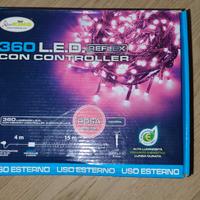 Xmasking luci Natale led ROSA