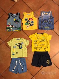 Mix vestiti bimbo 3-6 mesi Original Marines