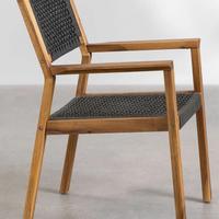 Sedia con braccioli (set 6 sedie)