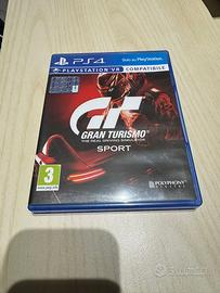 Gran Turismo Sport PS4 (Compatibile VR)-come nuovo