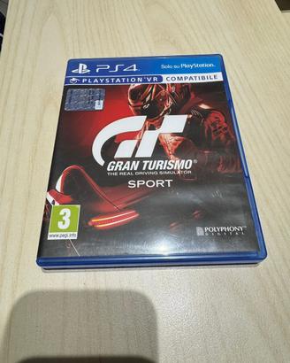 Gran Turismo Sport PS4 (Compatibile VR)-come nuovo