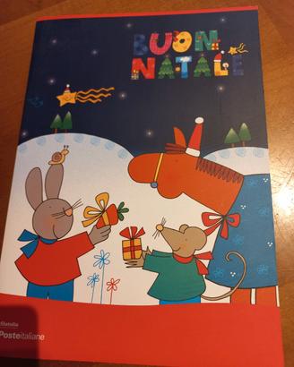 Folder "Buon Natale" emissione francobollo
