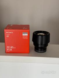 Sony obiettivo 85 f 1.8