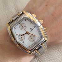 Lucien Rochat Kron oro 18k acciaio crono