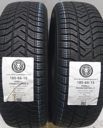 2 GOMME 185 65 15 PIRELLI A63587