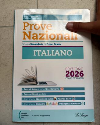 Libro invalsi prove nazionali italiano