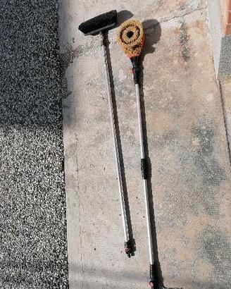2 Manici telescopici per lavaggio auto